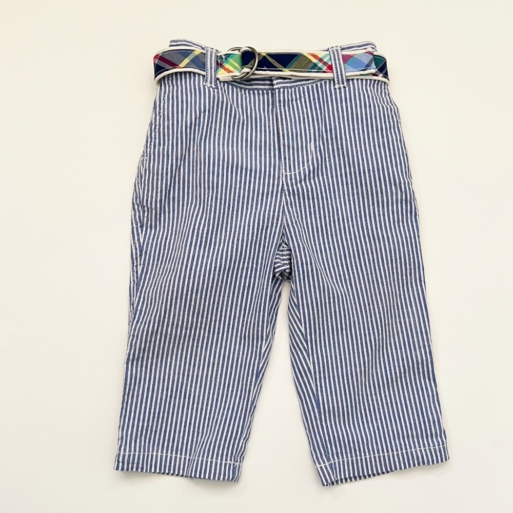 Ralph Lauren Baby Boy Seersucker Pants Set